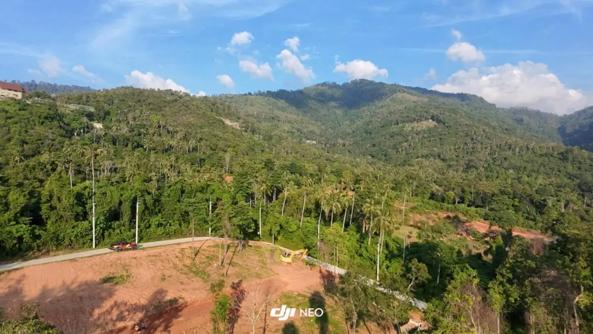 LAND FOR SALE Lipa Noi Area Beautiful mountain view land, perfect for investment or your dream home